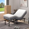 Costway Twin XL Adjustable Bed Mattress 3D CNC Cutting & Jacquard Fabric Cover - 2 of 4