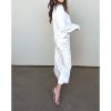 Women's Crushed Velvet Midi Skirt - Et Clet - 3 of 3