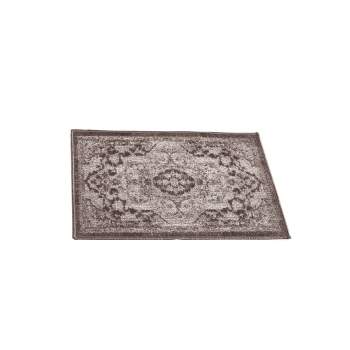 Collections Etc Rubber Skid-Resistant Tufted Utility Rug