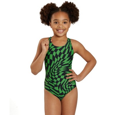 Sporti Checkmate Wide Strap One Piece Swimsuit (22-40)