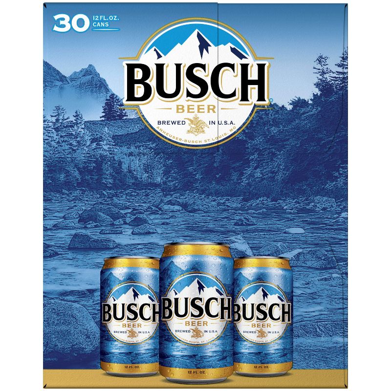 Busch Beer - 30pk/12 fl oz Cans, 5 of 11
