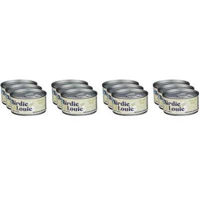 Birdie & Louie Tuna and Olives Wet Cat Food - Case of 12 - 3 oz