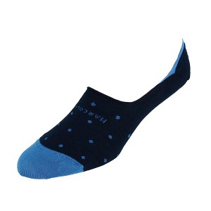 Marcoliani Men's Polka Dot Invisible Touch Liner Sock - 1 of 4