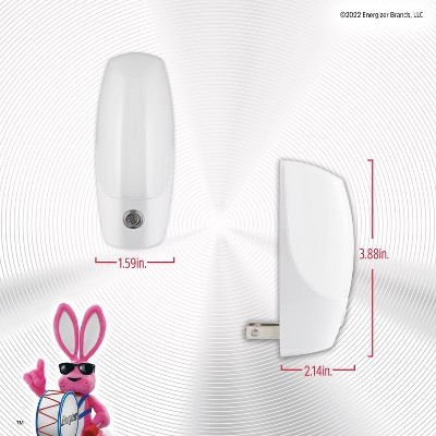 Energizer White LED Automatic Night Light Set