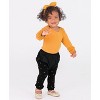 RuffleButts Baby Girls 3-Pack Footless Ruffle Tights - 2 of 4