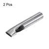 Unique Bargains Hardened Steel DIY Belt Watch Band Oval Hollow Leather Hole Punch - 3 of 4