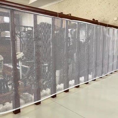 EMIRCEY Safety Rope Net Lengthened Size Anti-Fall Protective Net for Balcony & Stairs Colorful Pet Gates & Pens