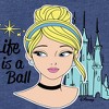 Girls' - Disney - Life Is A Ball Fitted Short Sleeve Graphic T-Shirt - 2 of 4