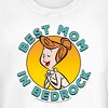 Juniors Womens Flintstones Best Mom in Bedrock  T-Shirt -  - - image 2 of 4