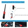 Aoibox Car Detailing Brushes Duster Cleaning Kit with Soft Hair for Dashboard, Air Vents, Crevices, and Interior Accessories,Ideal for Car, Truck,etc. - 4 of 4
