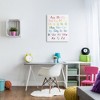 Stupell Industries Capital and Lowercase Alphabet Letters Rainbow ABC, 24" x 30" - 2 of 4