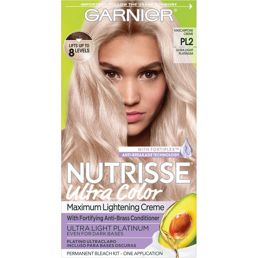 Photos - Hair Dye Garnier Nutrisse Ultra Color Blondes Maximum Lightening Crème - Ultra Ligh 