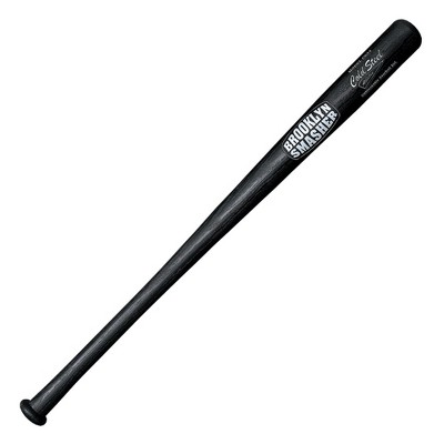 Cold Steel 24 Inch Long Heavy Duty Multi Function Brooklyn Crusher Bat with 1 Inch Handle for Baseball, Self Defense, Home Defense, & Training, Black