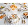 Solino Home Striped Linen Dinner Napkins | Capri Ticking Stripe - 3 of 4