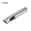 Unique Bargains Hardened Steel DIY Belt Watch Band Oval Hollow Leather Hole Punch - 3 of 4