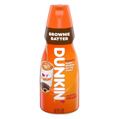 Dunkin' Donut Brownie Batter Creamer - 32 Fl Oz : Target