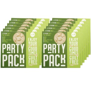 Greenlid 12 Person Party Pack Plates/Bowls/Cups/Cutlery/Napkins/Straws - Case of 12/108 ct - 1 of 3