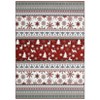 Christmas Vintage Washable Area Rugs, Large Rug Non-Slip Soft Low Pile Non-Shedding Indoor Holiday Decor Carpet for Living Room Bedroom - 2 of 4