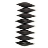 Northlight Shatterproof 4-Finish Finial Drop Christmas Ornaments - 5.5" - Jet Black - 8ct - 3 of 3