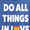 Women's - Instant Message - Do All Things in Love Short Sleeve Graphic T-Shirt - 2 of 4