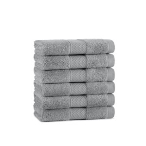 Aston & Arden Luxury Cotton Washcloths (Pack of 6), 13x13 - 1 of 4