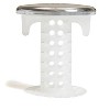 SinkShroom (Chrome Edition) The Hair Catcher That Prevents Clogged Bathroom Sink Drains from TubShroom - 3 of 4