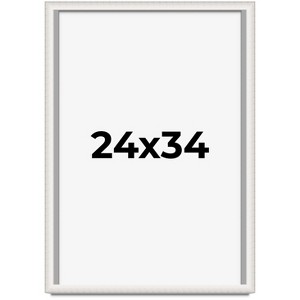 PosterPalooza | Shadow Box 1.5" Depth Silver Picture Frame - UV Acrylic, Backing, Hanging Hardware - 1 of 4