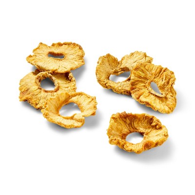 Organic Dried Unsweetened Pineapple Ring Supersnacks Dried Fruit - 4oz - Good & Gather™