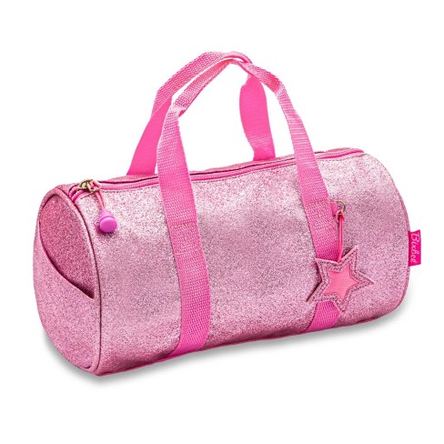 Wildkin Pink Glitter Overnighter Duffel Bag