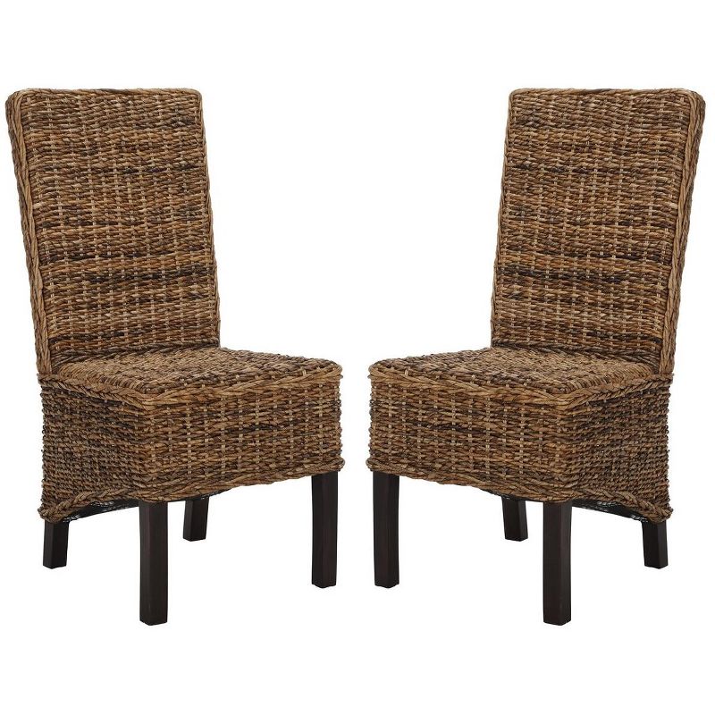 Pembrooke 19''H Rattan Side Chair (Set of 2)  - Safavieh, 1 of 2