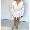 Women's Country Club Prep Cowl Neck Zip Pullover - LALAMIA M - 2 of 4