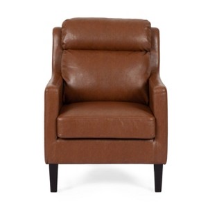 Bucklin Contemporary Pillow Tufted Club Chair - Christopher Knight Home - 1 of 4