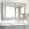 39.4x27.6 in Artloge Luxury  Crushed Diamond Wall Decorative Mirror - 4 of 4
