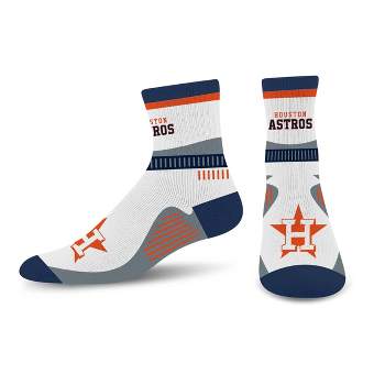 MLB Houston Astros Large Quarter Socks