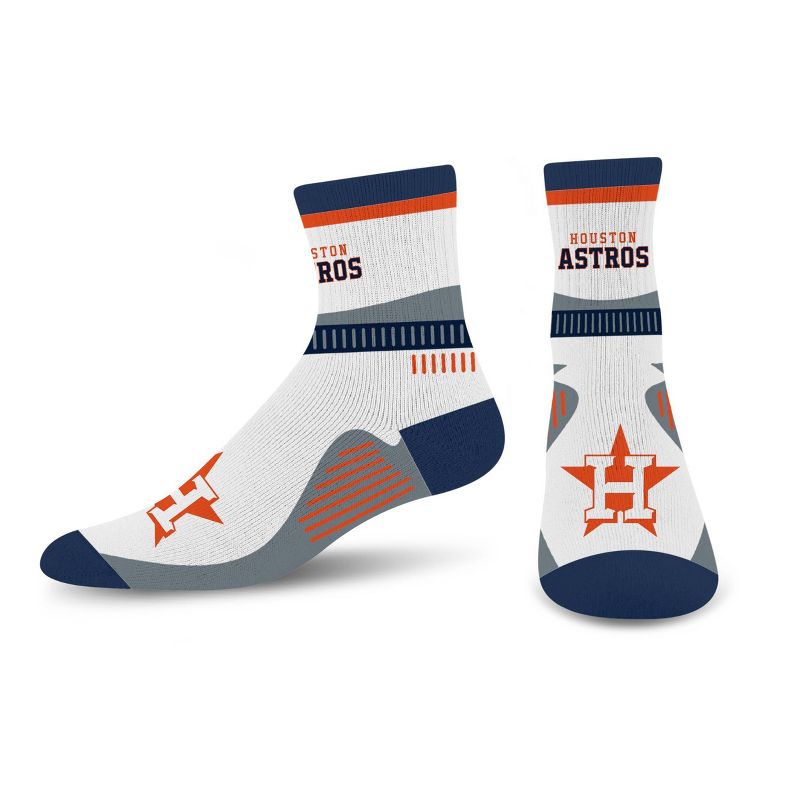 MLB Houston Astros Large Quarter Socks, 1 of 5