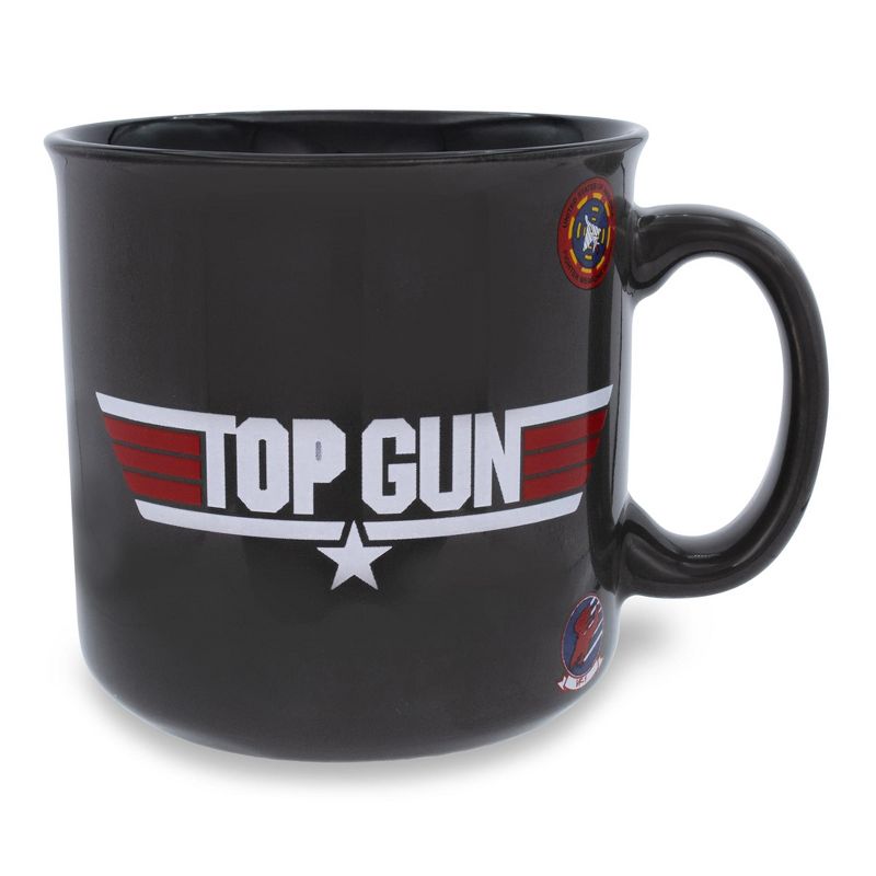 Silver Buffalo Top Gun: Maverick Ceramic Camper Mug | Holds 20 Ounces, 1 of 7