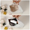 Unique Bargains Portable Multiple Inner Pockets Mini Makeup Bag 1 Pc - 2 of 4