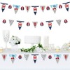 Big Dot of Happiness Fired Up Fire Truck DIY Firefighter Firetruck Baby Shower or Birthday Party Pennant Garland Decoration Triangle Banner 30 Pc - 2 of 4