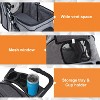 FDW Pet Strolle Dog Cat Jogger Stroller for Medium Small Dogs Cats Travel Stroller with 360° Swivel Wheels Large Storage Basket - 3 of 4
