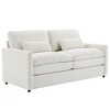 JUJABU 68.1" Cozy Upholstered Loveseat Sofa with Double-Layered Plush Cushion for Living Room - 2 of 4