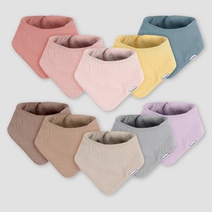 Gerber Baby 10pk Bandana Bibs - 1 of 4
