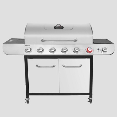 Royal Gourmet 6-Burner Liquid Propane Gas Grill with Sear and Side Burner SG6002RG