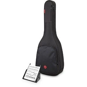 Road Runner Avenue II Acoustic Guitar Gig Bag w/ PROP-IT Portable Music Stand - 1 of 4