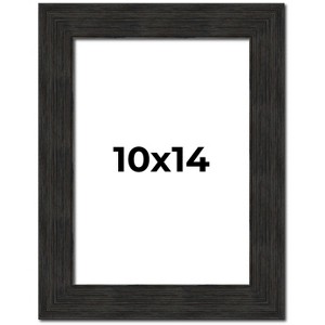 PosterPalooza | Photo Size Contemporary Black Frame - UV Acrylic, Foam Board Backing, Hanging Hardware - 1 of 4