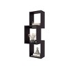 SEVOBAL Decorative Wall Shelf 6 Cube Open Storage and Display Shelf for Modern Living Room and Office, Black, 11"*12.12"*37.4" - 4 of 4
