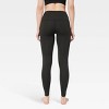 Wander by Hottotties Women's Thermoregulation Natalie Leggings - Black Heather - 4 of 4