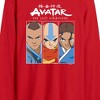 Men's - Avatar: The Last Airbender - Sokka Aang Katara Long Sleeve Graphic T-Shirt - 2 of 4
