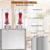 Commercial Beverage Dispenser,  WhizMax Commercial Juice Dispenser, 10 Liter Per Tank with Thermostat Controller - 4 of 4