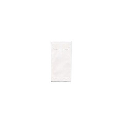 JAM Paper Monarch Policy 8 Glove Envelopes 3.875 x 7.5 White Bulk 1000/Carton (01623987B)