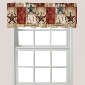 Laural Home Rodeo Patch Window Valance - 1 of 1